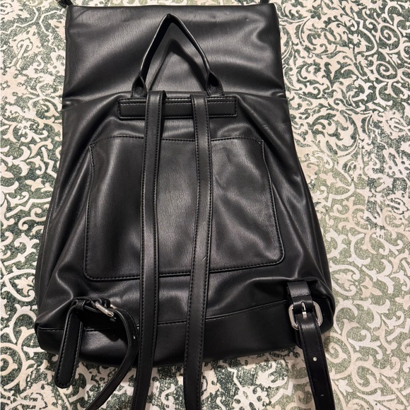 DKNY Unisex Black Backpack - Picture 3 of 5